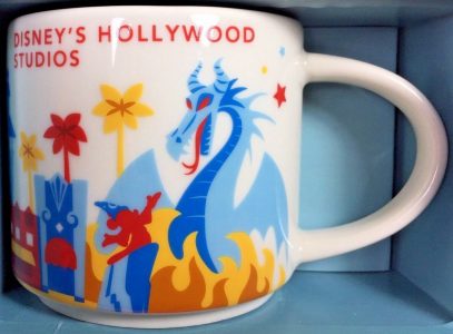 Disney Hollywood Studios Starbucks Exclusive You Are Here Mug 2 oz Ornament NEW
