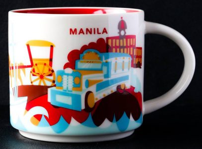 Starbucks You Are Here Manila mug