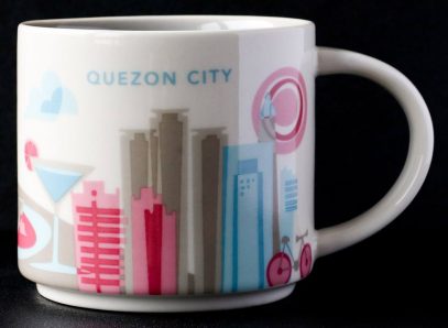 Starbucks You Are Here Quezon City mug