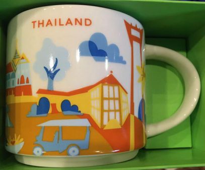 Starbucks You Are Here Thailand mug