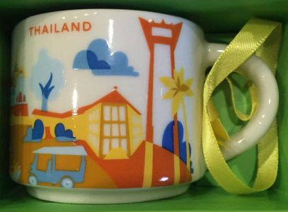 Starbucks You Are Here Ornament Thailand mug