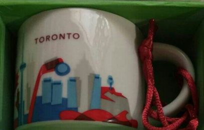 Starbucks You Are Here Ornament Toronto mug