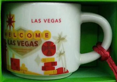 Starbucks You Are Here Ornament Las Vegas mug