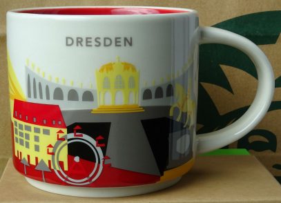 Starbucks You Are Here Dresden mug