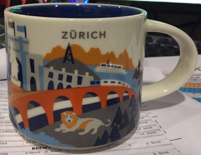 Starbucks You Are Here Zurich mug