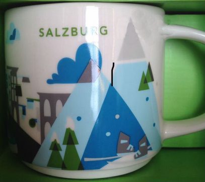 Starbucks You Are Here Salzburg mug