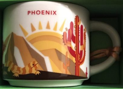Starbucks You Are Here Ornament Phoenix mug
