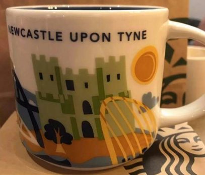 Starbucks You Are Here Newcastle Upon Tyne mug