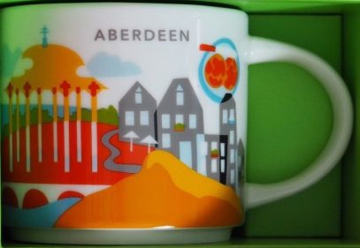 Starbucks You Are Here Aberdeen mug