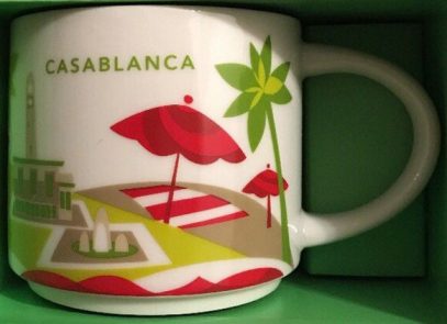 Starbucks You Are Here Casablanca mug