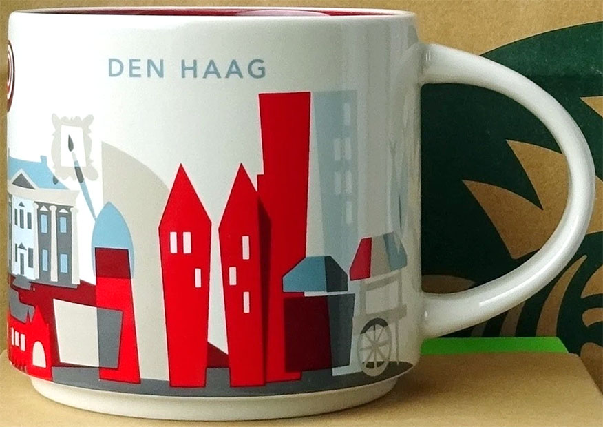 Starbucks You Are Here Den Haag mug