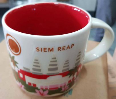 Starbucks You Are Here Siem Reap mug