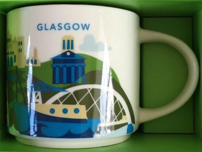 Starbucks You Are Here Glasgow mug