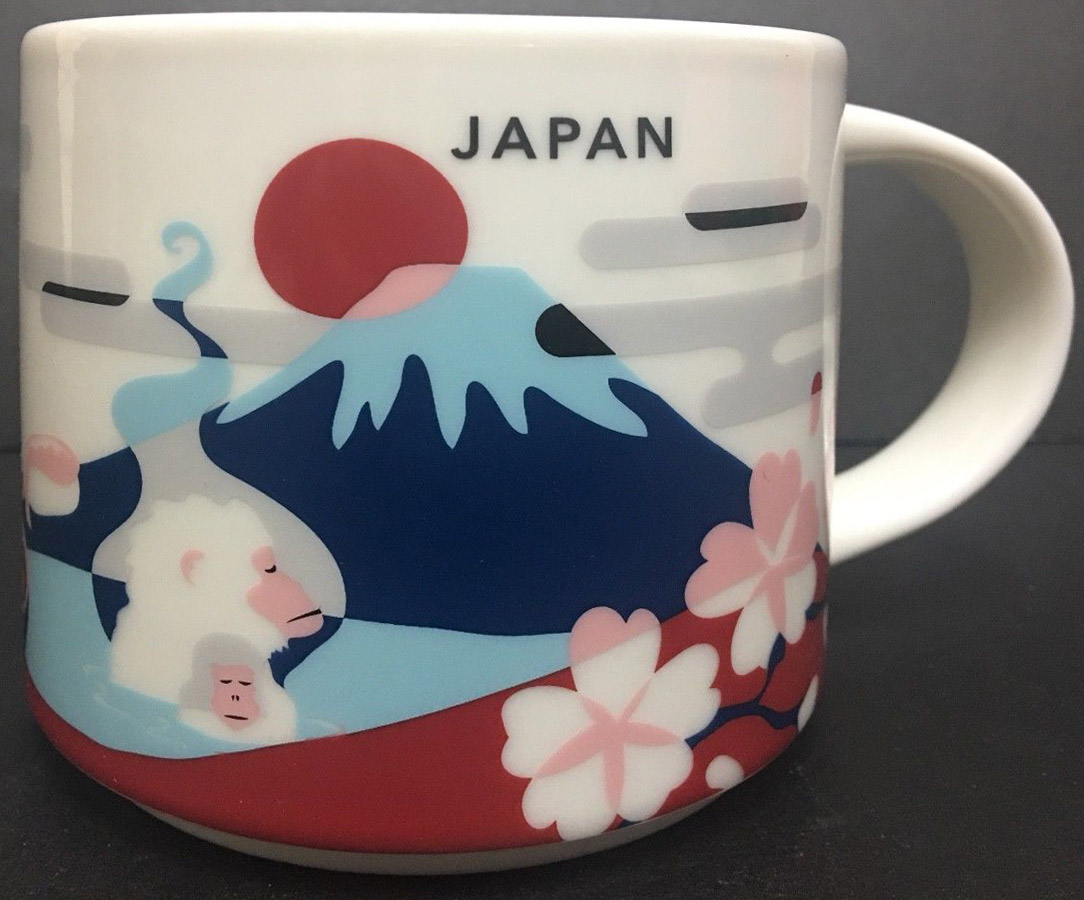 You Are Here Japan Starbucks Mugs