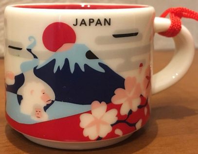 Starbucks You Are Here Ornament Japan mug