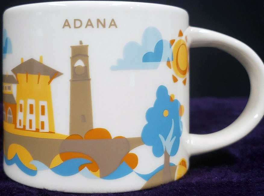 You Are Here – Adana – Starbucks Mugs