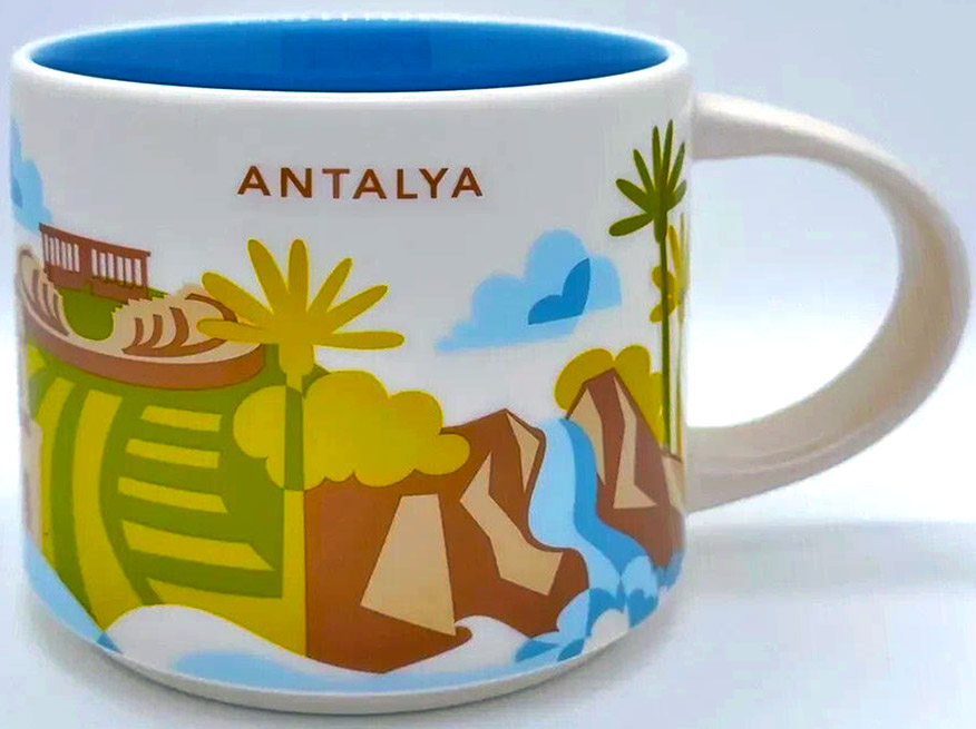 Starbucks You Are Here Antalya mug