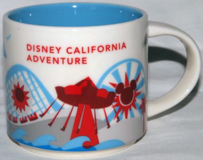 Starbucks You Are Here Disney California Adventure 2 mug