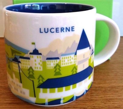 Starbucks You Are Here Lucerne mug
