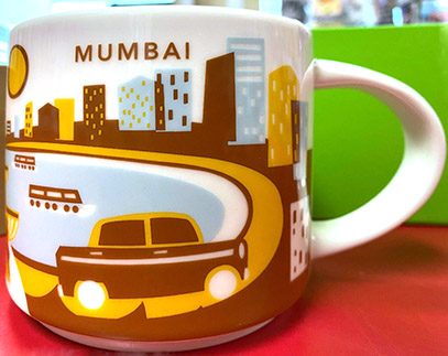 Starbucks You Are Here Mumbai mug