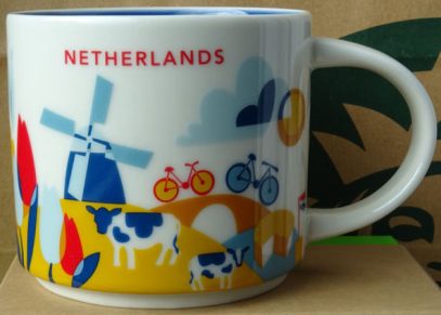 Starbucks You Are Here Netherlands mug