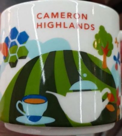 Starbucks You Are Here Cameron Highlands mug