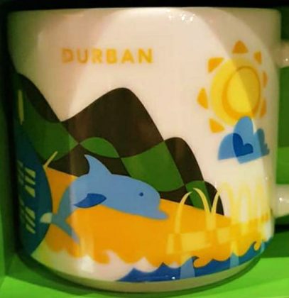 Starbucks You Are Here Durban mug