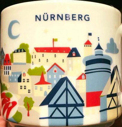 Starbucks You Are Here Nürnberg mug