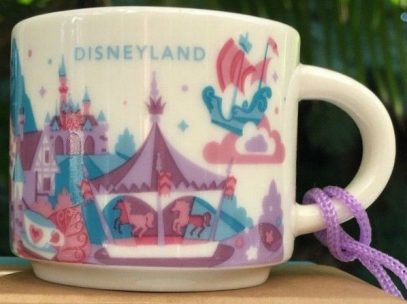 Starbucks You Are Here Ornament Disney Disneyland 2 mug