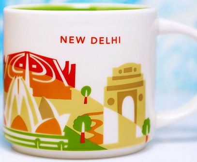 Starbucks You Are Here New Delhi mug