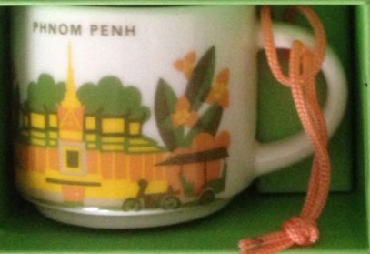 Starbucks You Are Here Ornament Phnom Penh mug