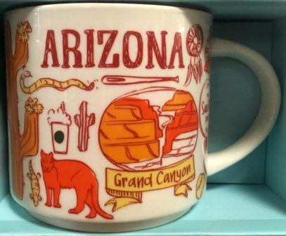 Starbucks Been There Arizona mug