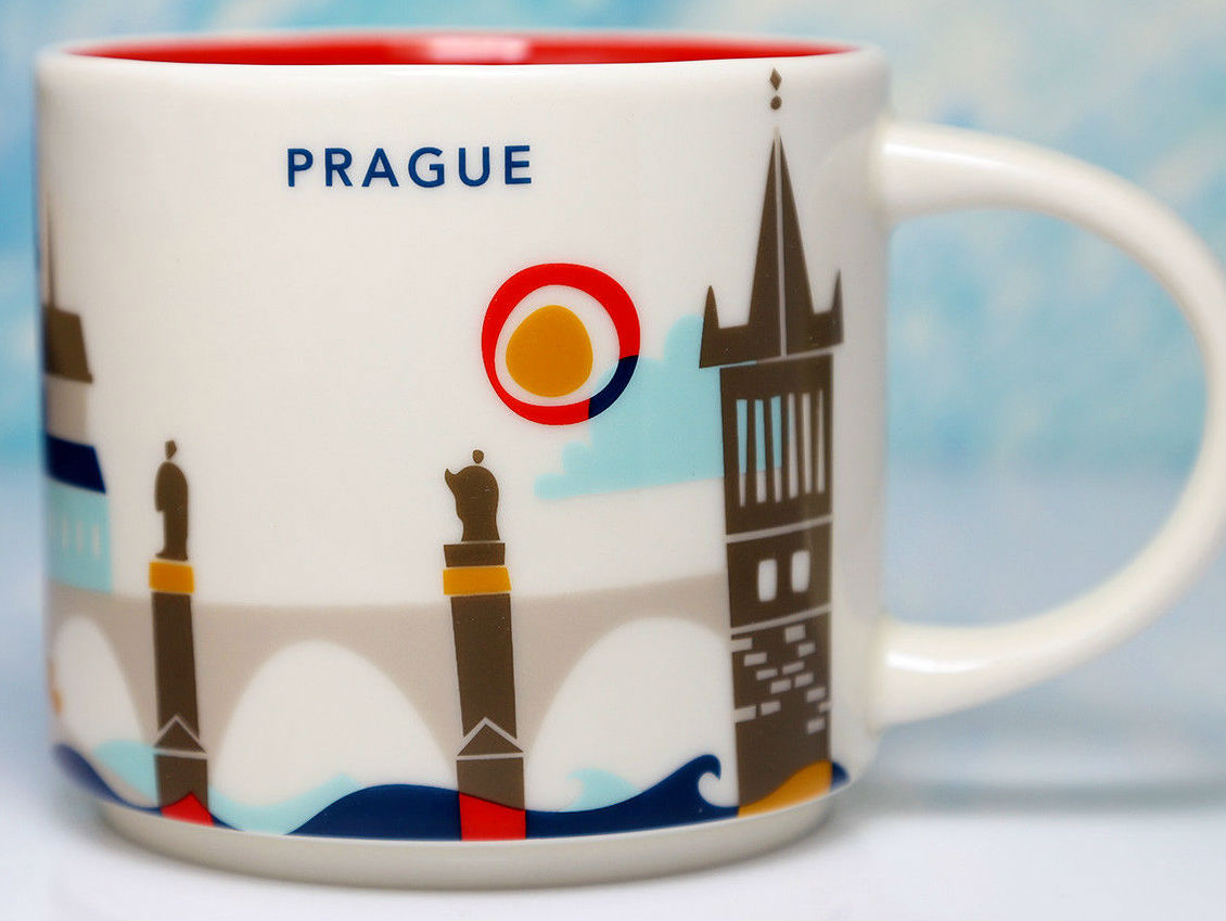 Starbucks You Are Here Prague 2 mug