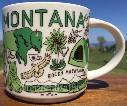 Starbucks Been There Montana mug