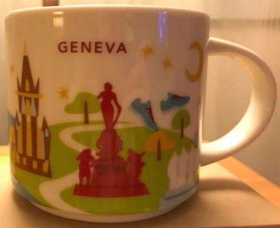 Starbucks You Are Here Geneva mug