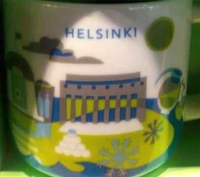 Starbucks You Are Here Helsinki mug