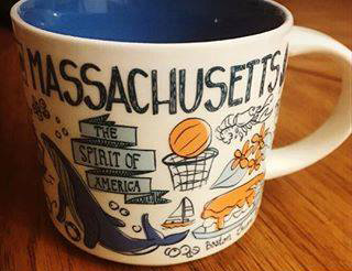 Starbucks Been There Massachusetts mug