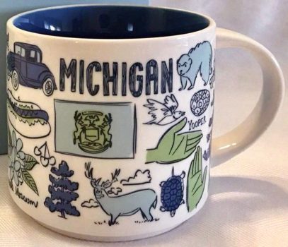 Starbucks Been There Michigan mug