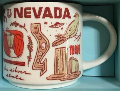 Starbucks Been There Nevada mug