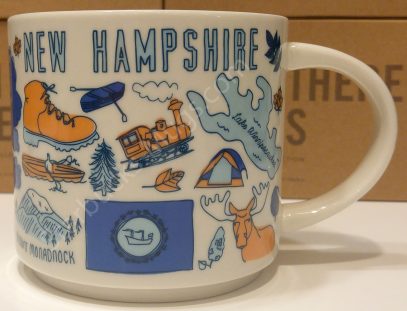 Starbucks Been There New Hampshire mug