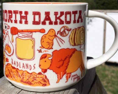 Starbucks Been There North Dakota mug