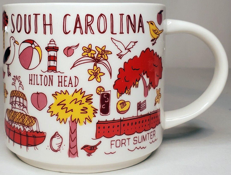 Starbucks Been There South Carolina mug