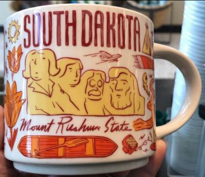 Starbucks Been There South Dakota mug