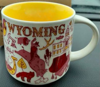 Starbucks Been There Wyoming mug