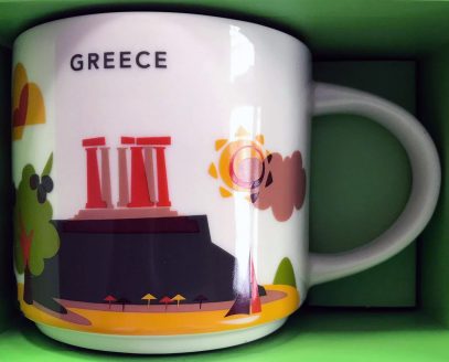 Starbucks You Are Here Greece mug