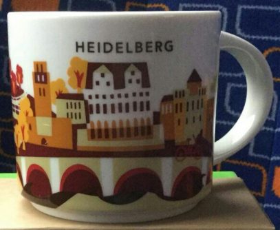 Starbucks You Are Here Heidelberg mug