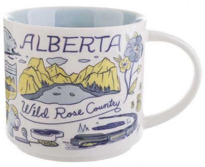 Starbucks Been There Alberta mug