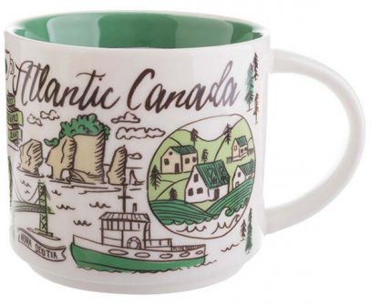 Starbucks Been There Atlantic Canada mug