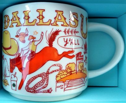 Starbucks Been There Dallas mug