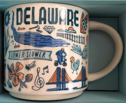 Starbucks Been There Delaware mug